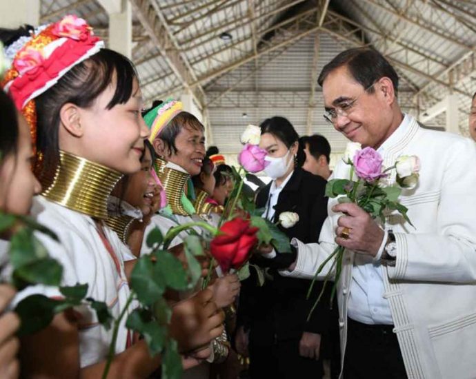 Prayut gets frosty response