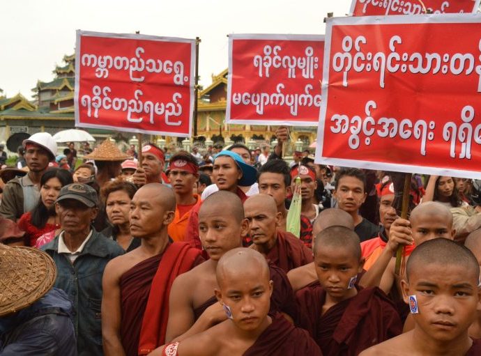 Radical monks grace murderous militias in Myanmar