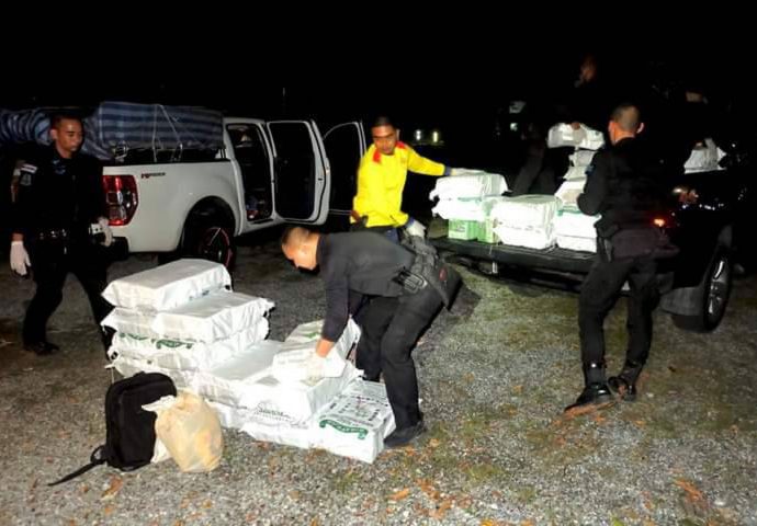 Rangers seize 939kg ice, arrest 1 in Pattani