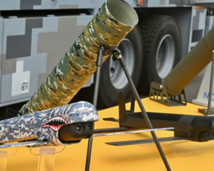 Taiwan unveils portable attack drone as China tensions rise