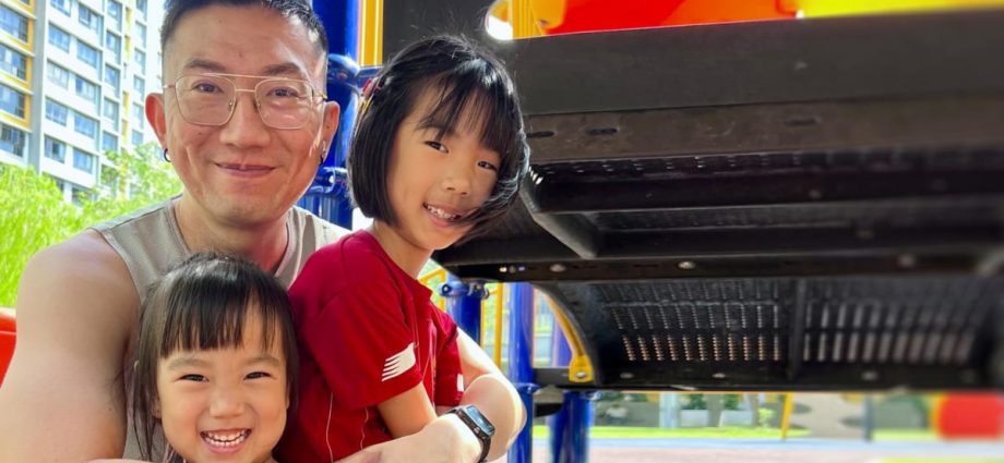 This stay-at-home-dad of two gave up his job to support his wife’s dream of succeeding as a hawker