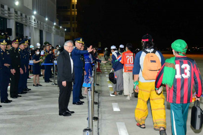 132 Thais arrive home from Sudan