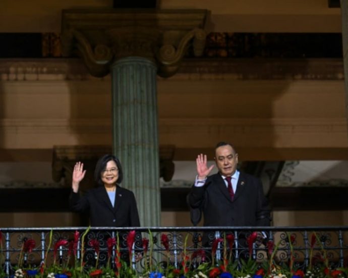 At Mayan ruins, leaders of Taiwan, Guatemala reaffirm ties