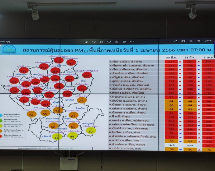 Chiang Mai hospitals overflow with pollution sufferers