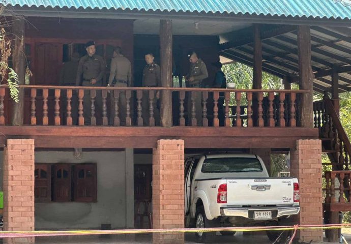 Cop suspected in Surat Thani house attack that left 4 dead