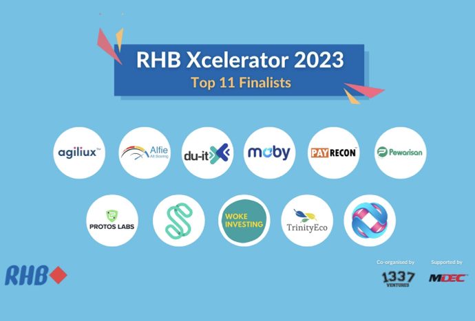 Finalists of the first RHB Xcelerator 2023 announced