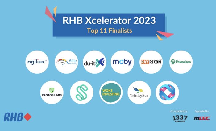 Finalists of the first RHB Xcelerator 2023 announced