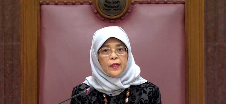 In full: President Halimah Yacob’s address at the opening of parliament