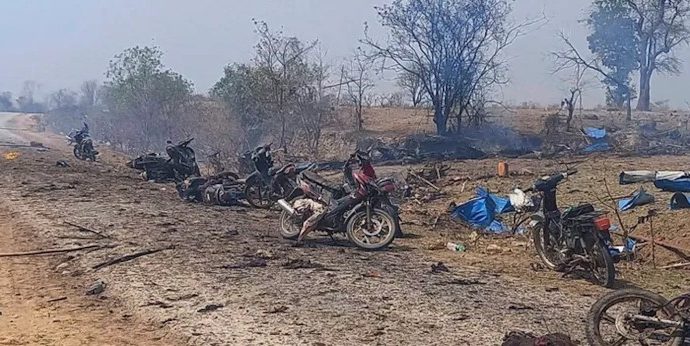 Military violence in Myanmar is worsening