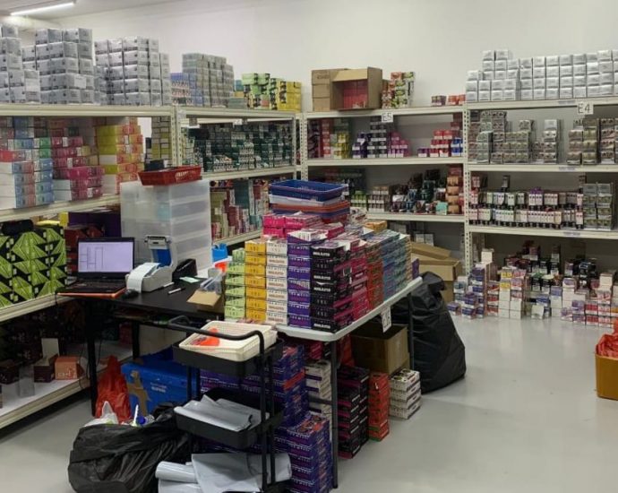 Singapore authorities seize record haul of over 85,000 vape products in warehouse raid