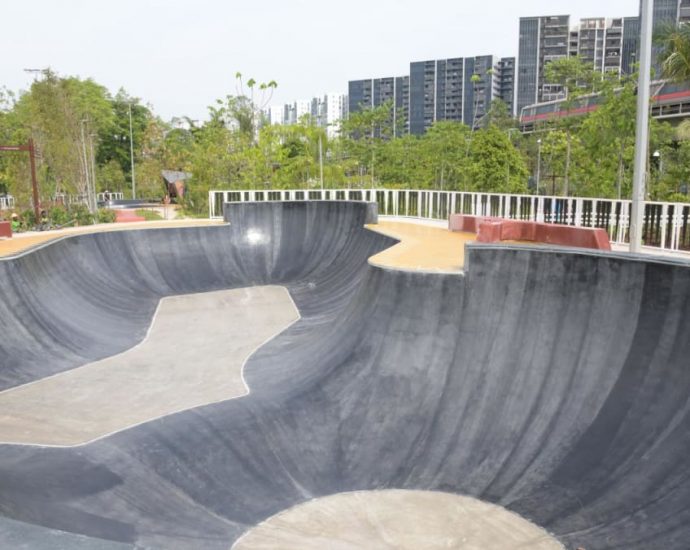 Singapore’s biggest skate park opens in Lakeside Garden