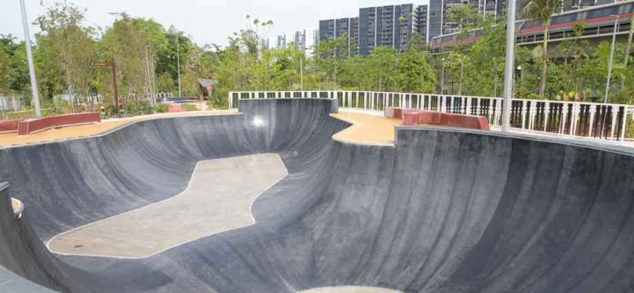 Singapore’s biggest skate park opens in Lakeside Garden