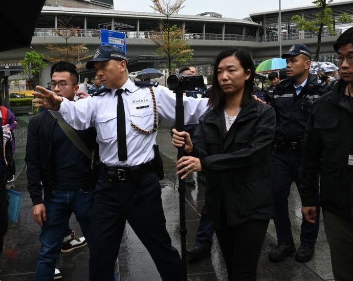 Songkran: Hong Kong arrests two for shooting water guns at police