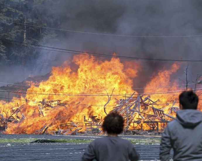 South Korea wildfire forces 500 residents to evacuate, rain helps fight flames