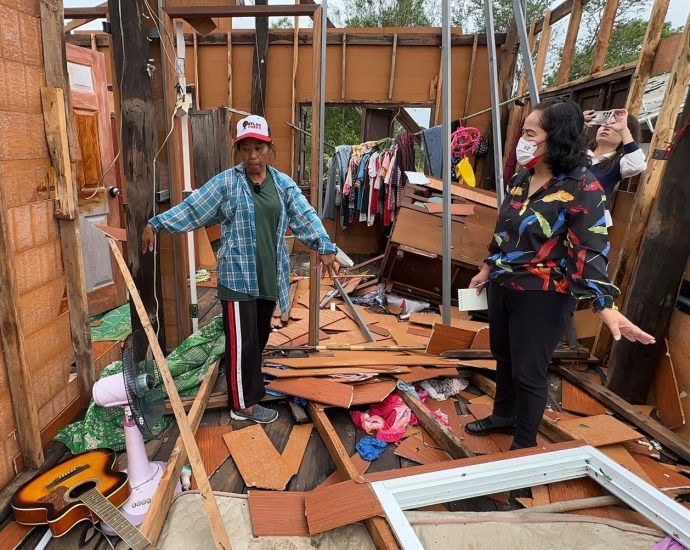 Storm warnings for upper Thailand, including Bangkok