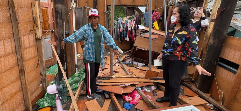 Storm warnings for upper Thailand, including Bangkok