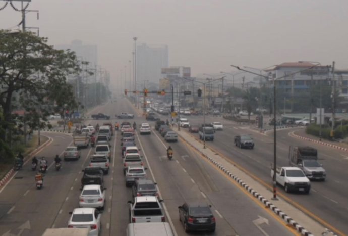 Summer storm warning for upper Thailand