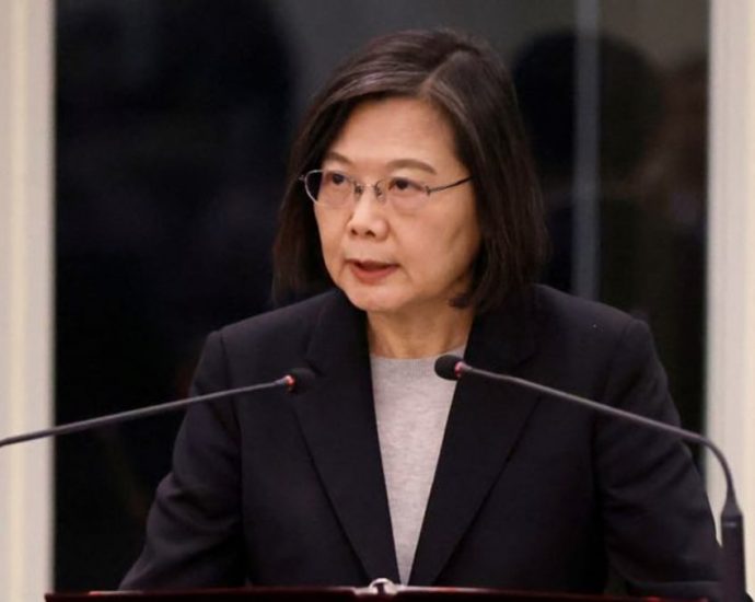 Taiwan determined to safeguard freedom, democracy, President Tsai says