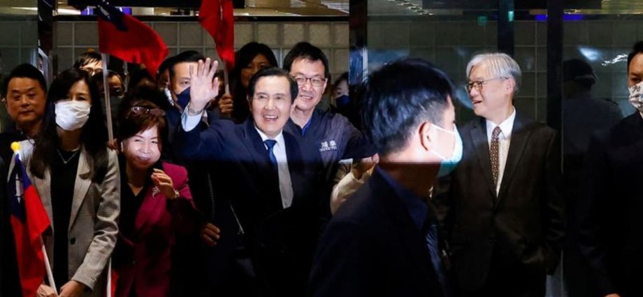 Taiwan faces choice of ‘peace and war’, ex-president says after China trip