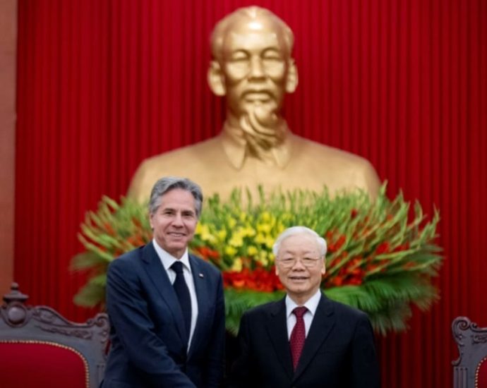 US and Vietnam say they hope to boost ties as Blinken visits Hanoi