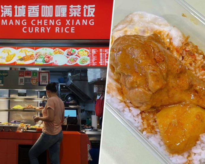 3 chicken curry rice stalls selling comforting curry for S.80 or less