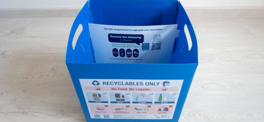 93% of free home recycling boxes distributed by Apr 30: Baey Yam Keng
