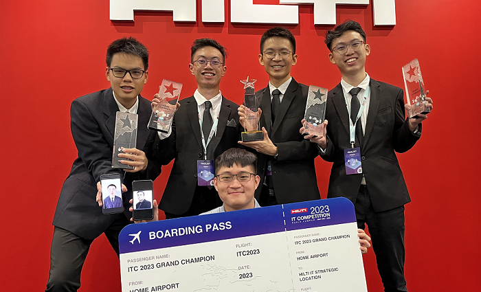 After-sales 3D diagnostic tool lands APU Grand Champion prize at HILTI IT global competition 2023