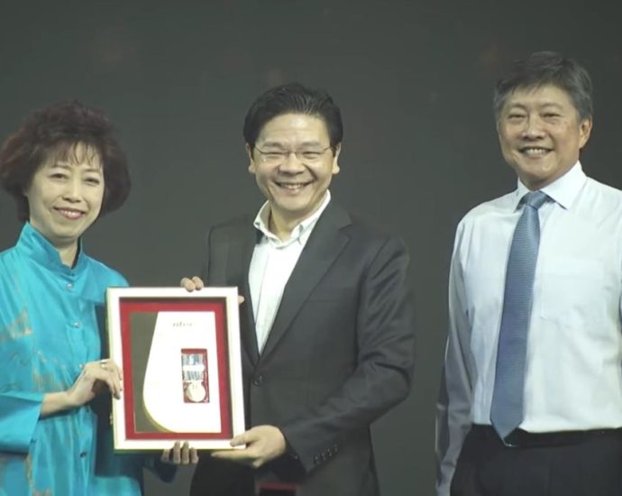 DPM Wong receives top May Day award from NTUC