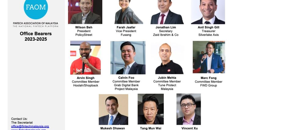 Fintech Association of Malaysia unveils committee line up for 2023 - 2025Â 