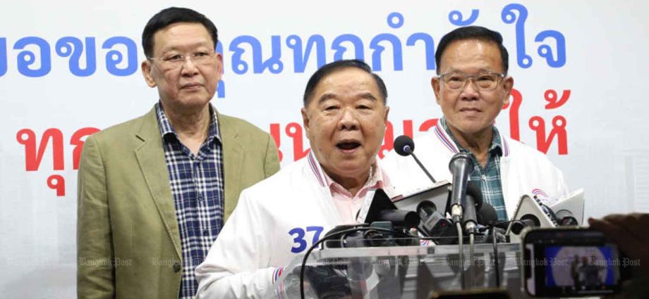 Gen Prawit tight-lipped on Move Forward Party’s popularity