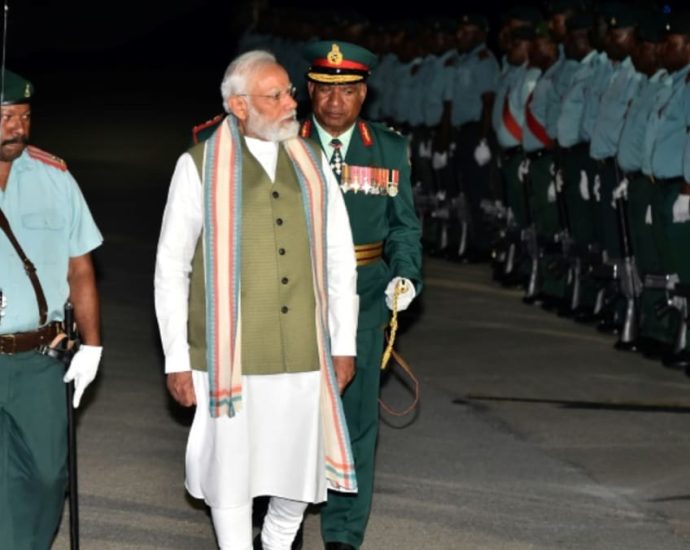 India’s Modi lands in Papua New Guinea for Pacific summit