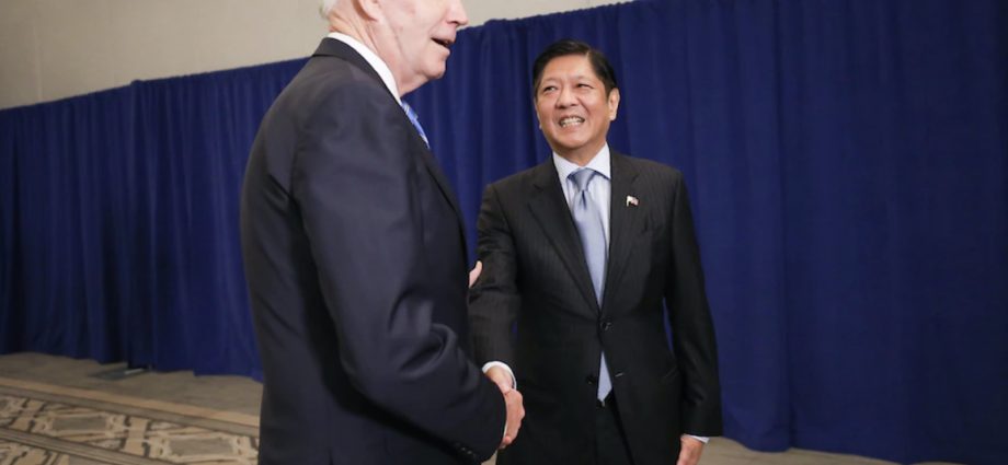 Marcos Jr in US with money, guns and China on his mind