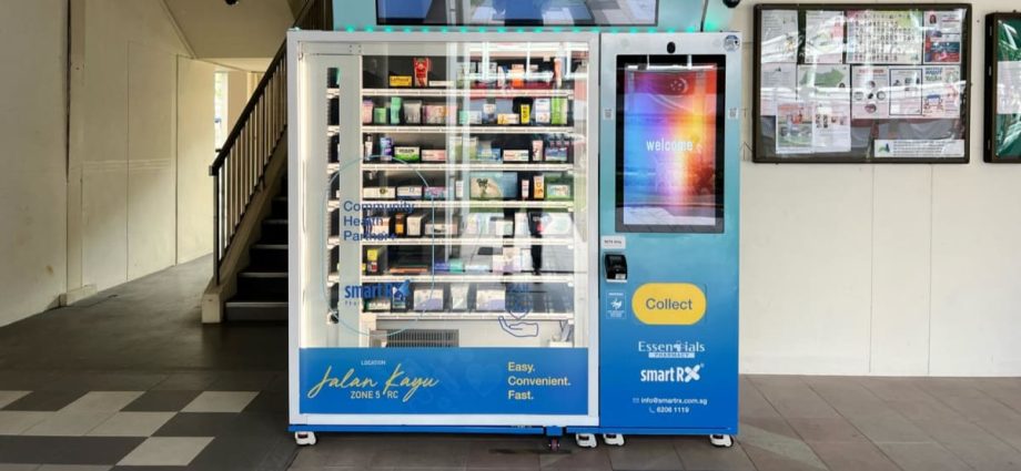 Medicine from vending machines? One company hopes to roll out 50 dispensers in Singapore this year