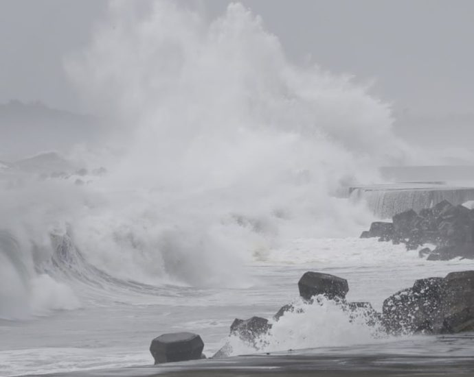 Offshore Typhoon Mawar lashes eastern Taiwan, northern Philippines as it heads for southern Japan