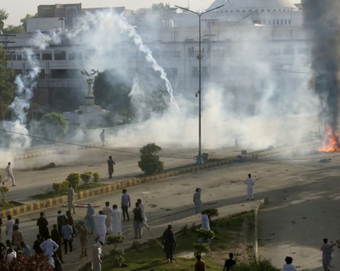 Police clash with protesters after former Pakistan prime minister Imran Khan arrested