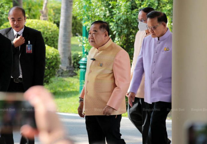 Prawit determined to stay on as PPRP leader