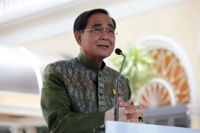 Prayut tight-lipped about future