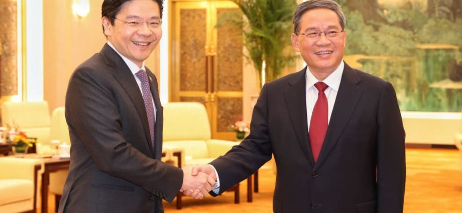 Singapore, China reaffirm ties as DPM Wong meets Premier Li in Beijing