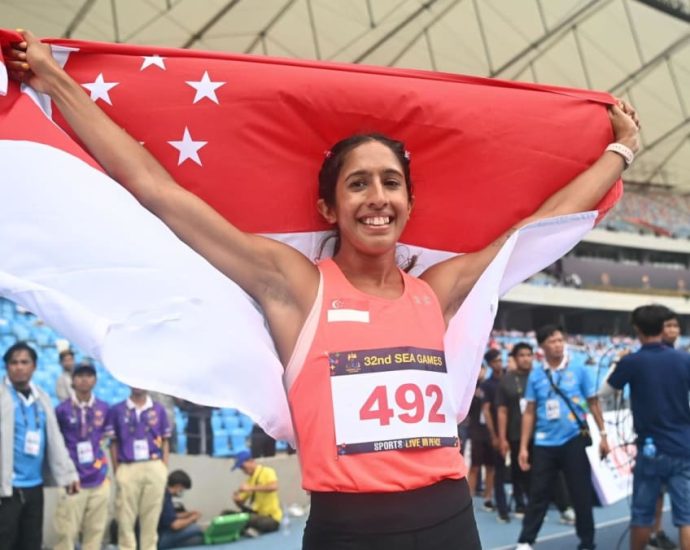 Singapore’s Shanti Pereira breaks national, SEA Games records en route to 200m gold