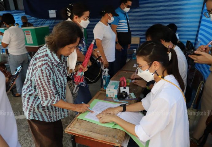 Thai party leaders kick off nationwide vote in historic election