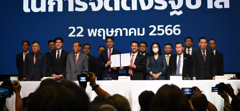 Thailandâs Move Forward party coalition signs MOU after electoral victory