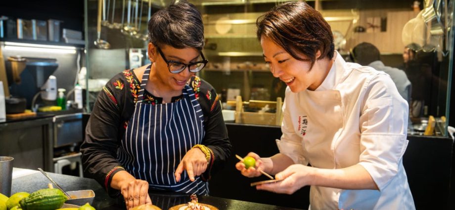 What does Japanese-Indian food look like? Two chefs embark on an experiment to create new flavour combinations