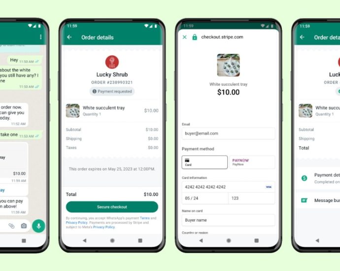 WhatsApp launches in-chat payments for Singapore-based businesses