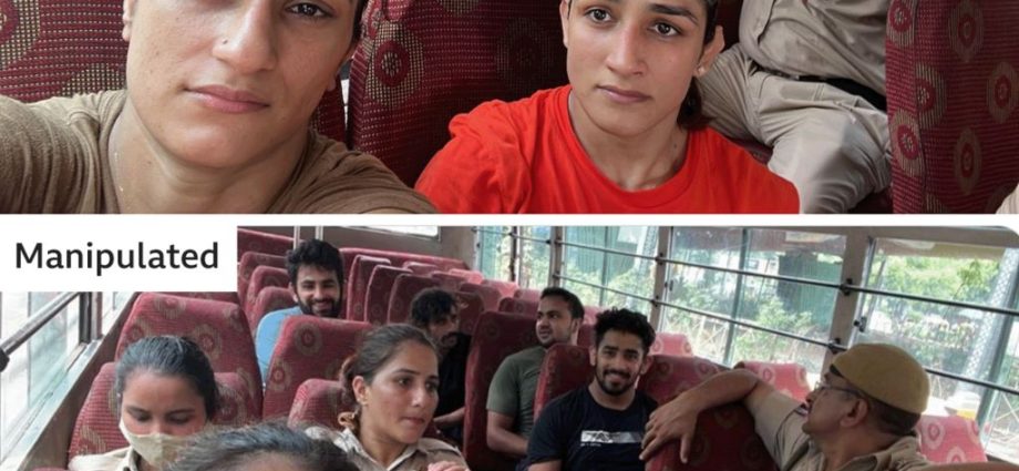 Wrestlers protest: The fake smiles of India's detained sporting stars
