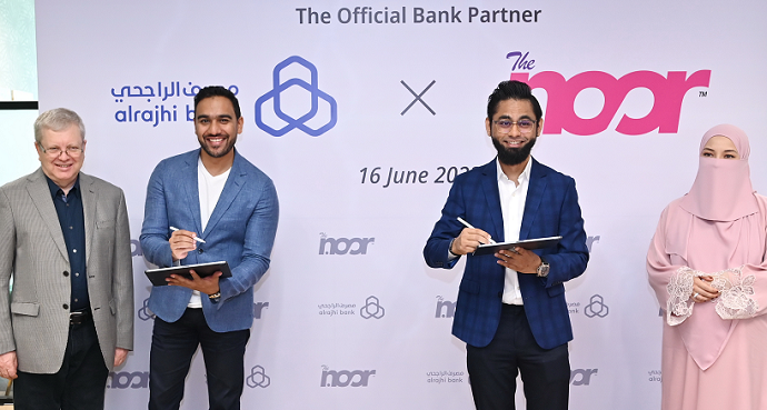 alrajhi bank Malaysia is Bank Partner of The Noor for a 1+1 periodÂ 