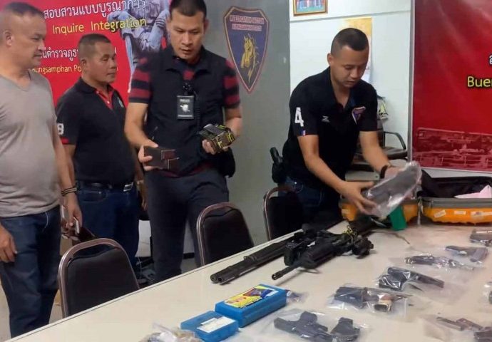 Arms cache found in provincial councillor’s house