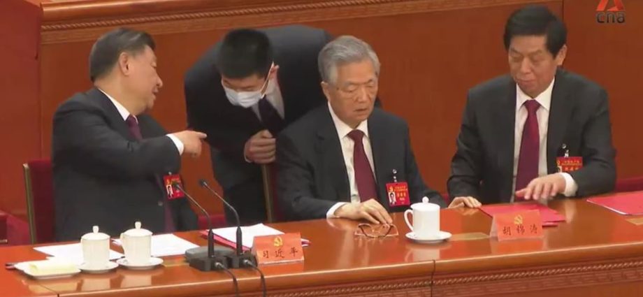 CNA's video reporting of Hu Jintao's dramatic exit from China Congress wins SOPA award