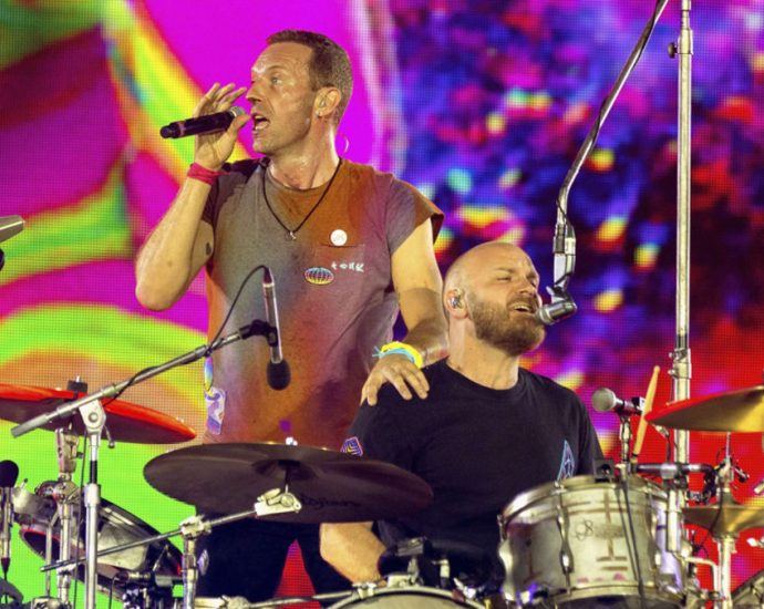 Coldplay to perform in Singapore for 4 nights in January 2024