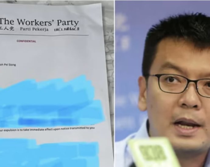 Ex-NCMP Daniel Goh says he is expelled from Workers' Party