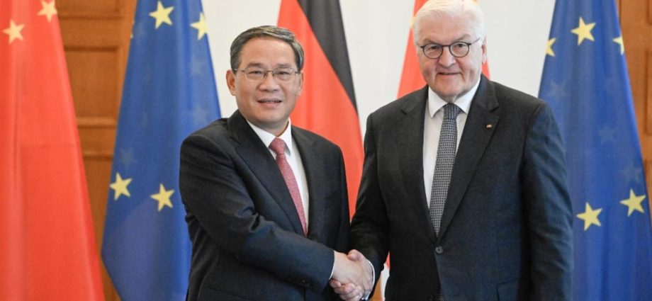 German president urges China, US to strengthen dialogue